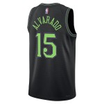 Maillot NBA New Orleans Pelicans Jose Alvarado Nike 2023-24 City Edition Bleu Swingman - Homme